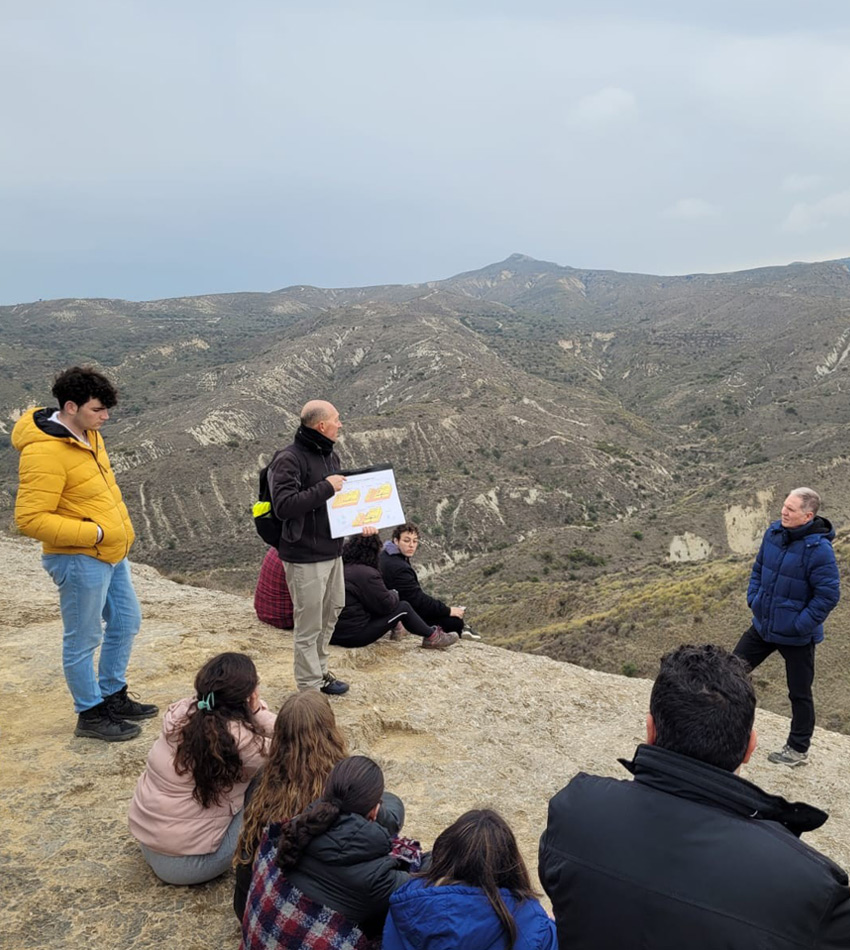 Olimpiada de Geología Almería. Programa del sábado, 15 de febrero de 2025