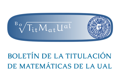Problema Boletín Matemátivo. Boletín de la titulación de Matemáticas de la UAL