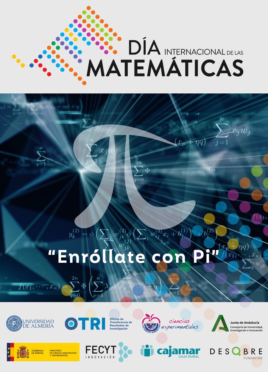 UALjoven. Enróllate con Pi: Día Internacional de las Matemáticas. 14 de marzo de 2023